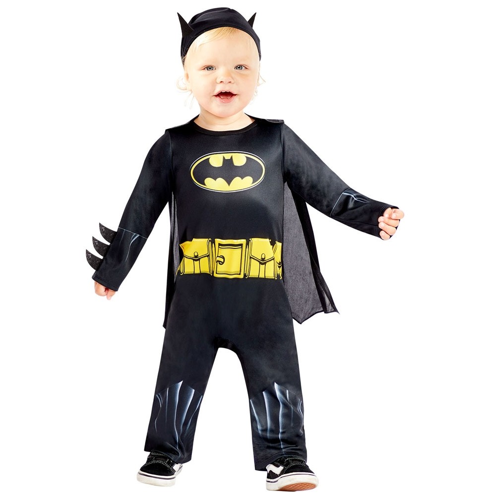 Baby Kleinkind Kostüm-party Batman Kostüm Spielanzug Größe 0-24 Monate