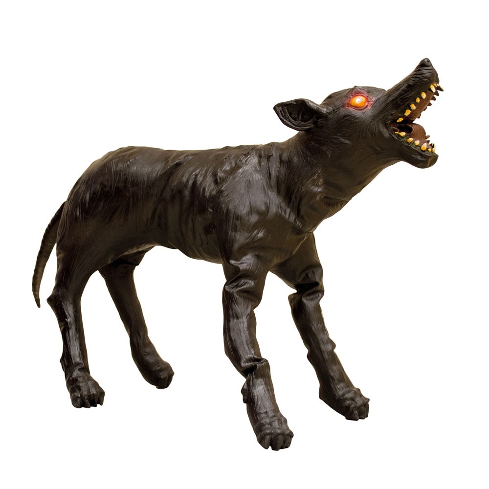 Blutrünstiger Hund Halloween Deko