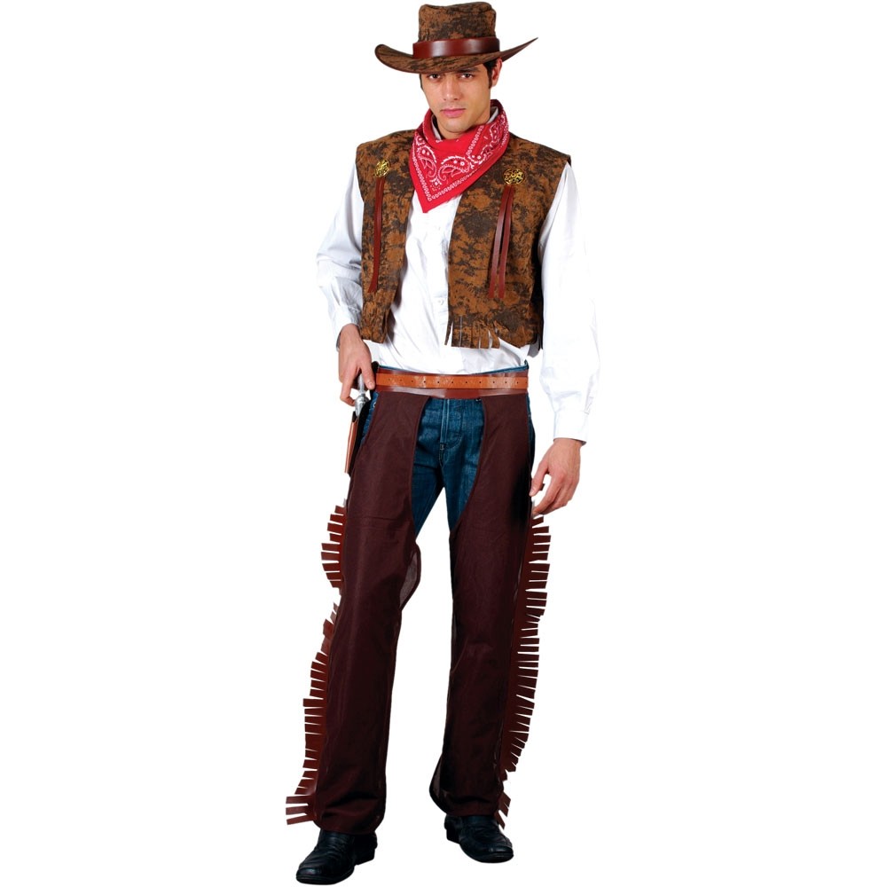 Kinder-Kostüm Cowboy Weste Wilder Westen Indianer Cowboykostüm 