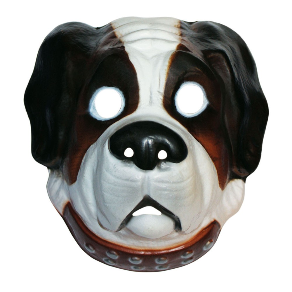 Bernhardiner Hunde Maske