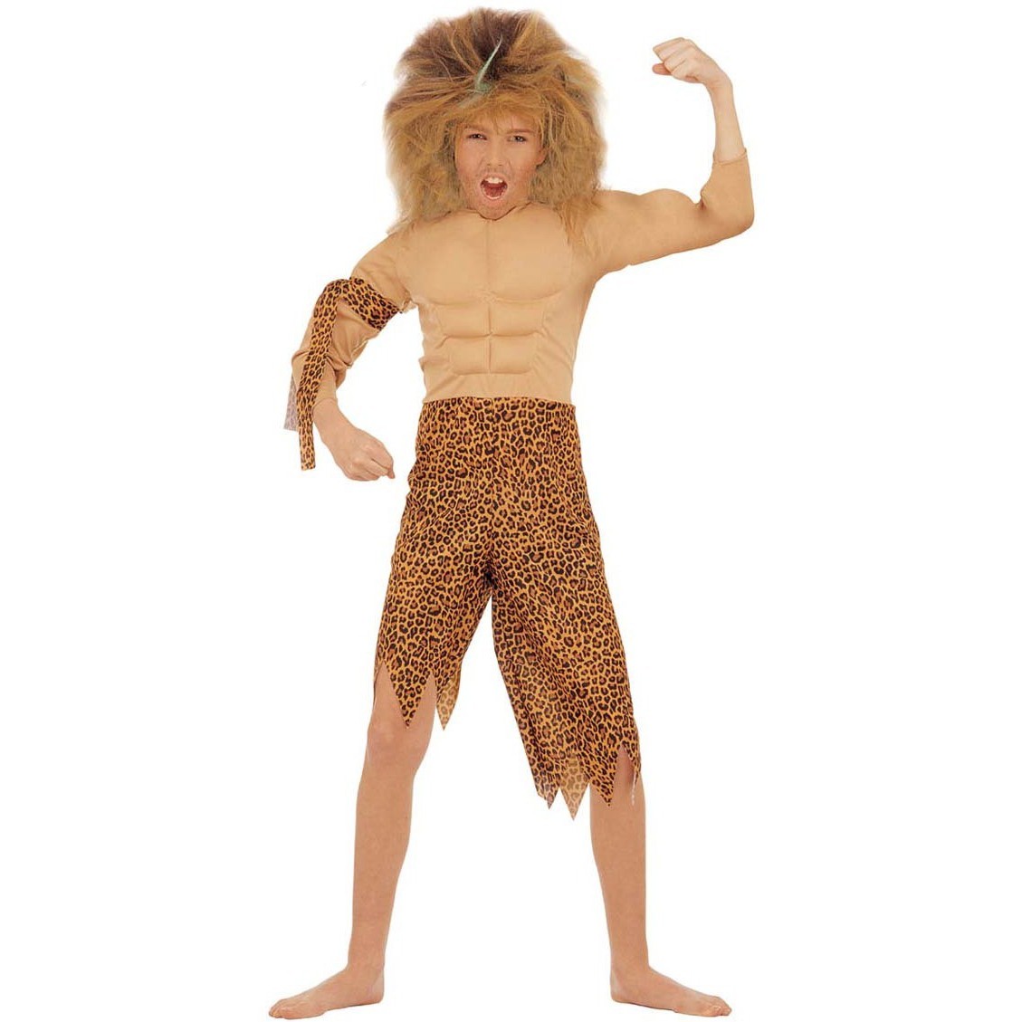 Kostüm Tarzan Jungleman Muskelkostüm Dschungel Urwald Karneval Fasching M 46 48 