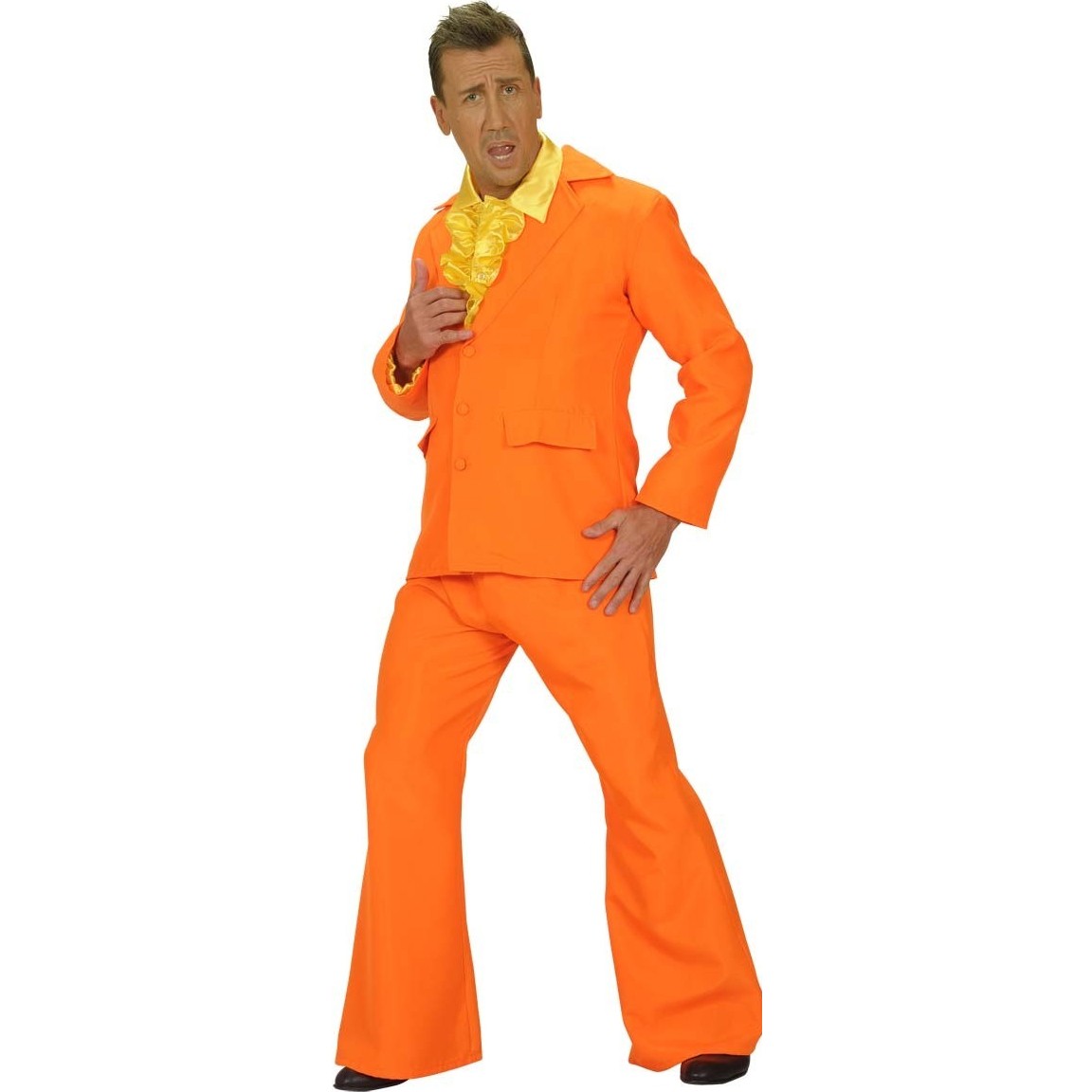 Темно оранжевый костюм