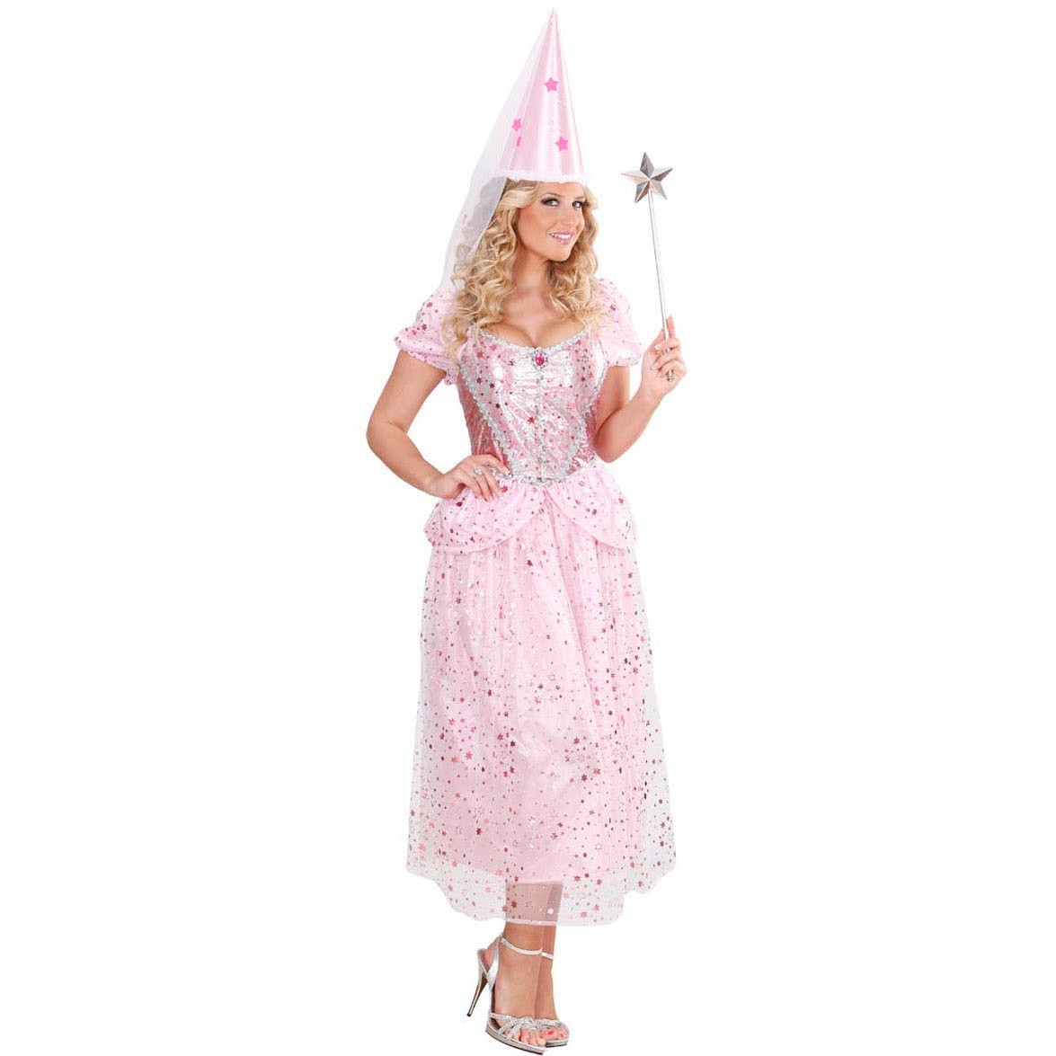 NEU Damen-Kostüm Rosa Prinzessin Fee Candy Bonbon Prinzessinnenkostüm
