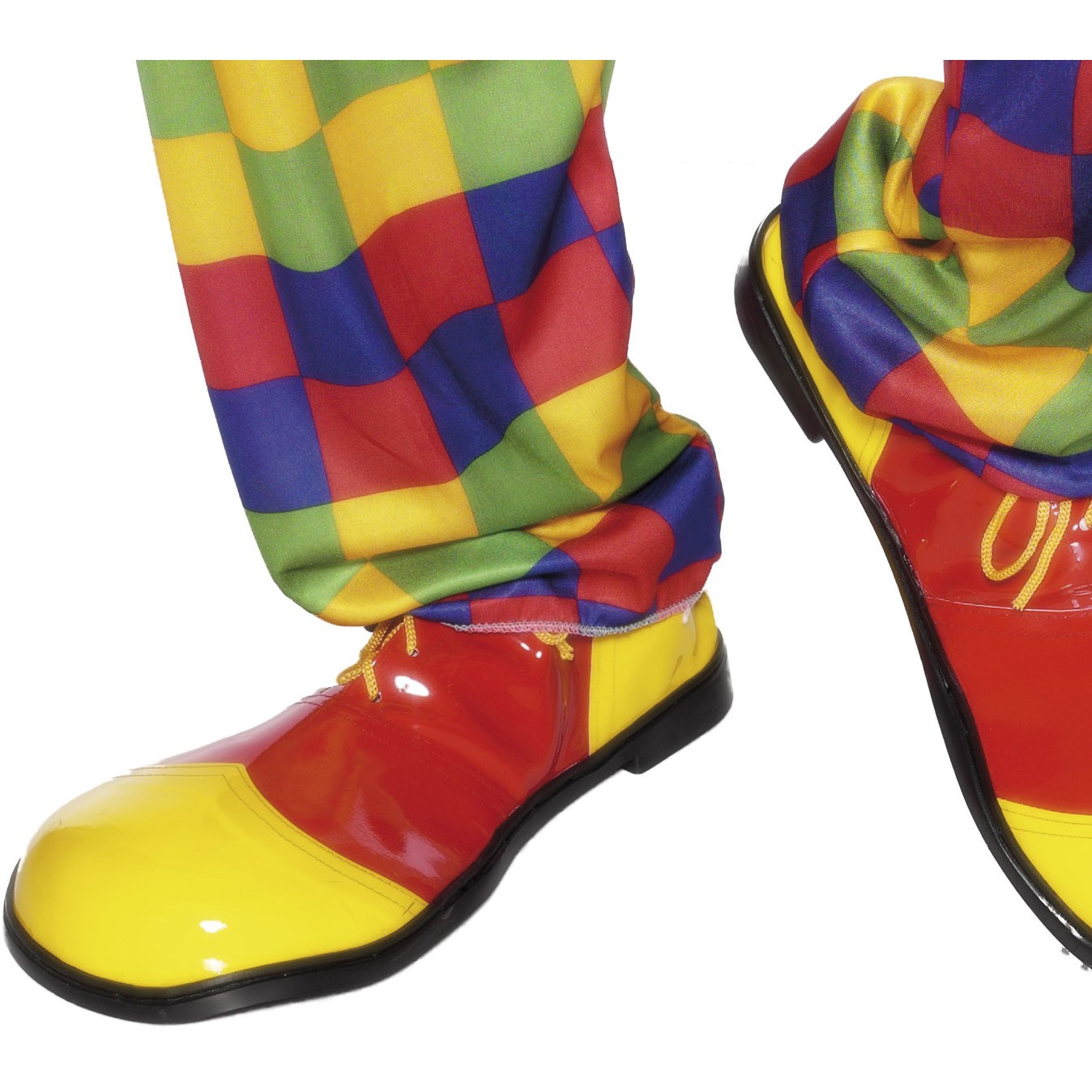 Witzige Clownsschuhe Clown Schuhe für Erwachsene Harlekin Bunte Clownschuhe Narr 