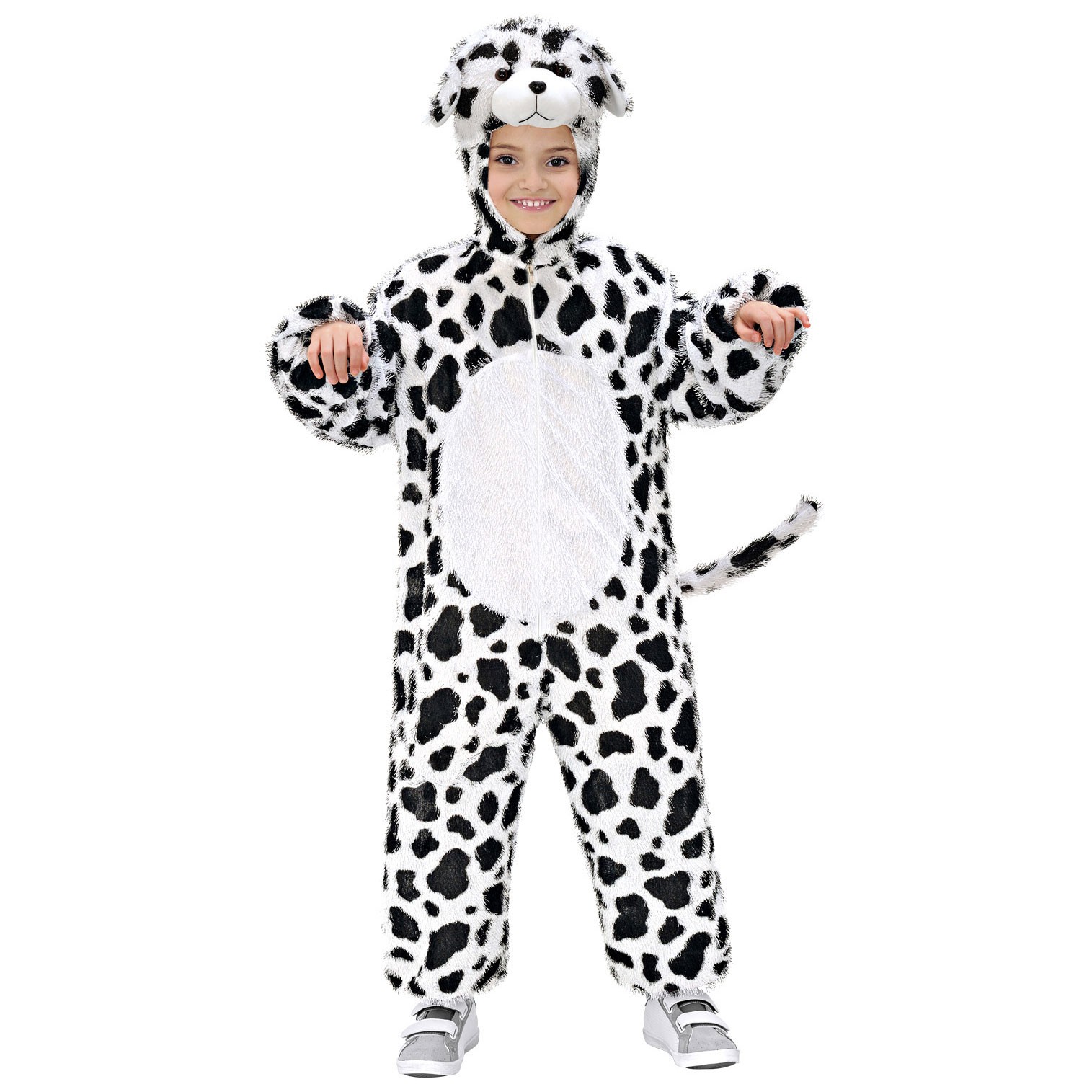 Hundekostüm für Jungen und Mädchen Tierkostüm Hund Dalmatiner Kostüm für Kinder
