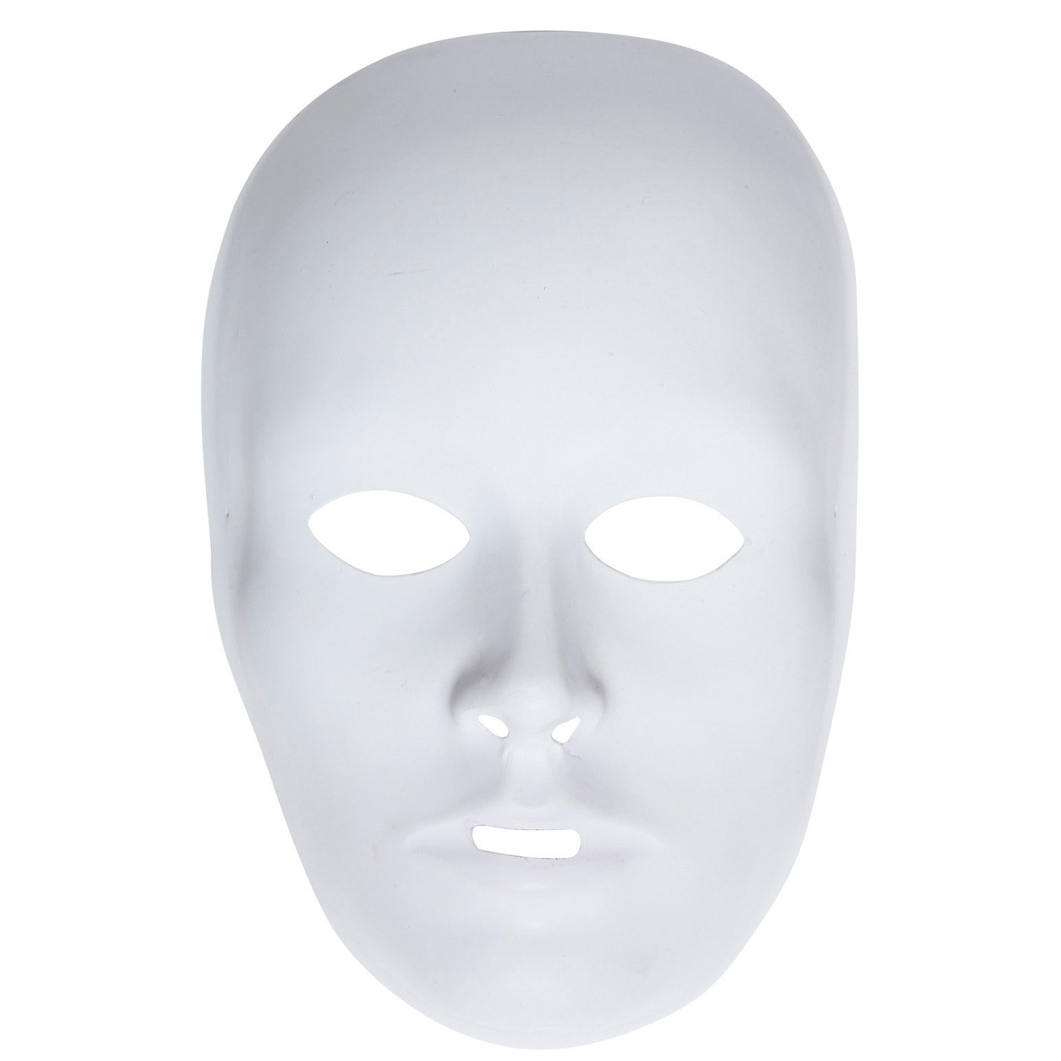 Ballmaske unbemalt ideal zum selbst bemalen weiße Halbmaske Phantom Opernmaske 