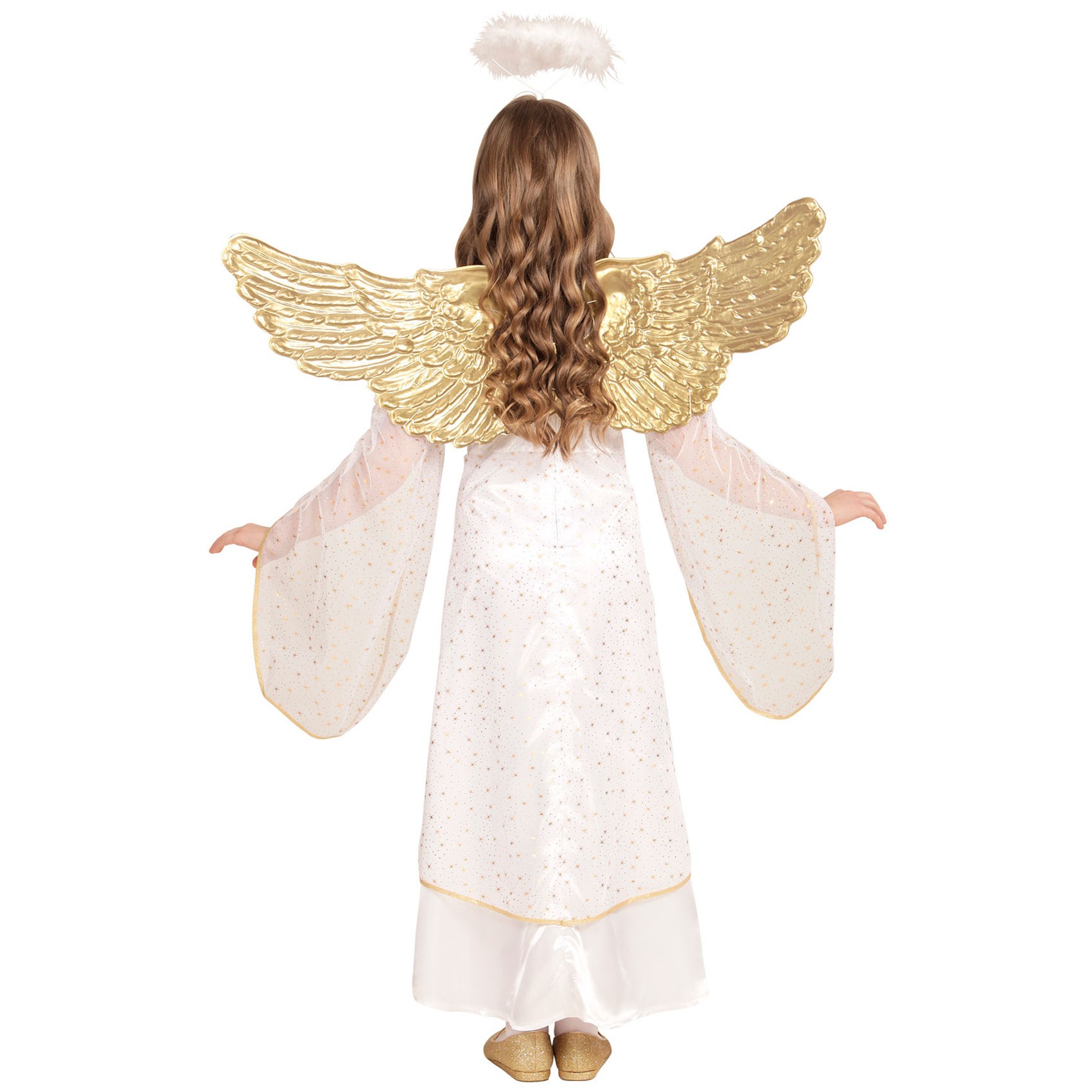 Engelskostüm Kinder 98 bis 140 087461 Engel Kostüm Mädchen mit Flügeln 