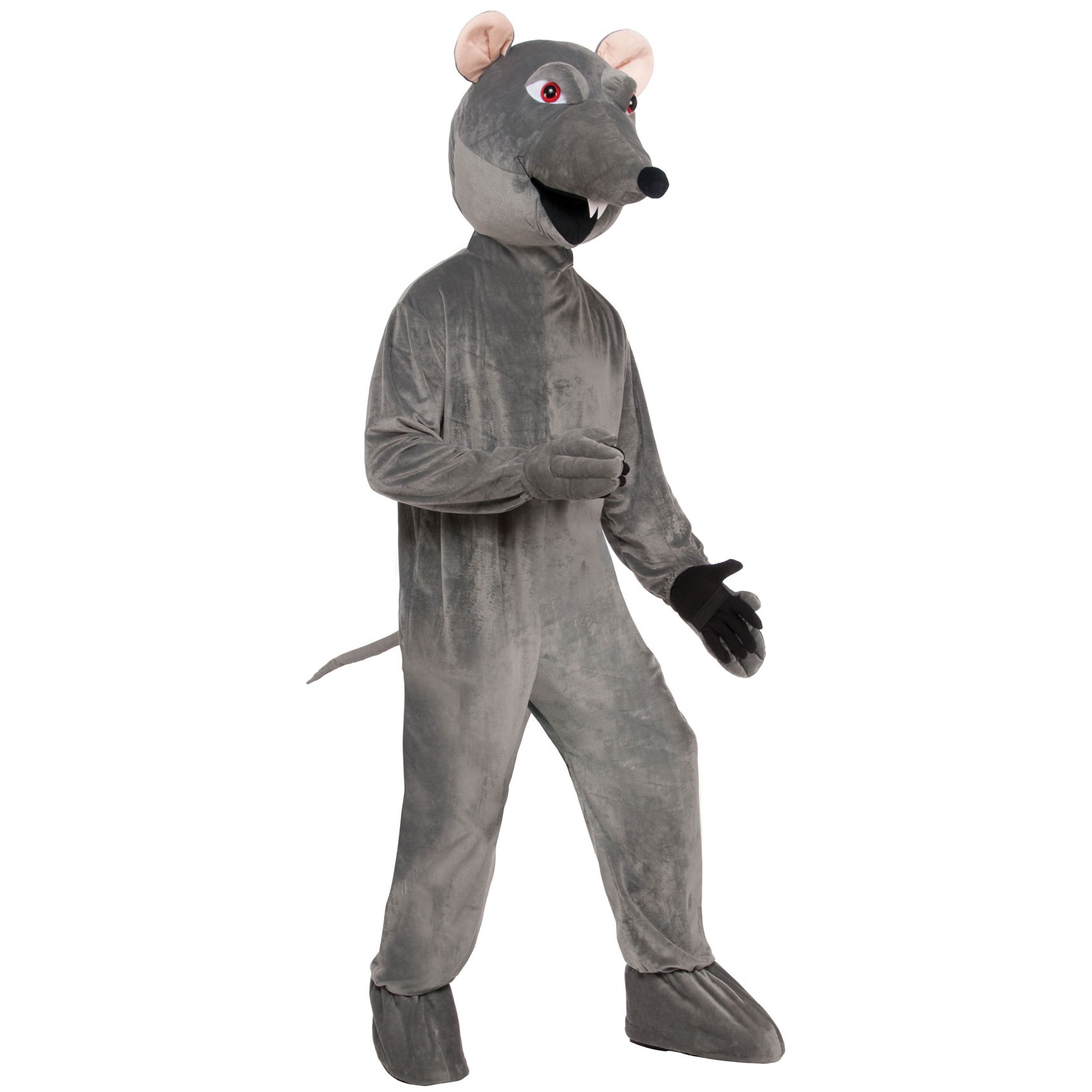 Witziges Tierkostüm Faschingskostüm Ratte Maus Kostüm Rattenkostüm Nager Outfit 