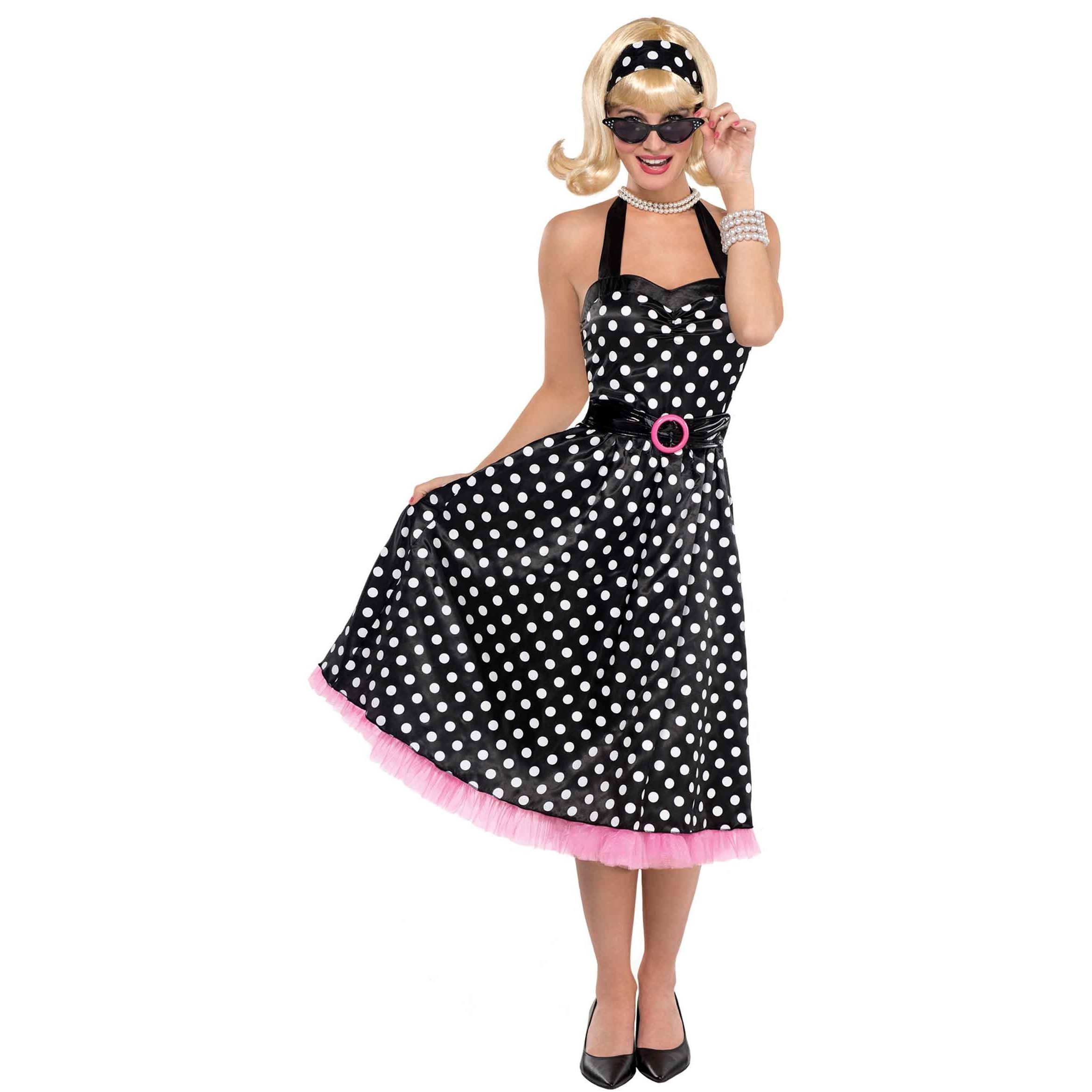 50er Jahre Lets Twist Kleid für Damen