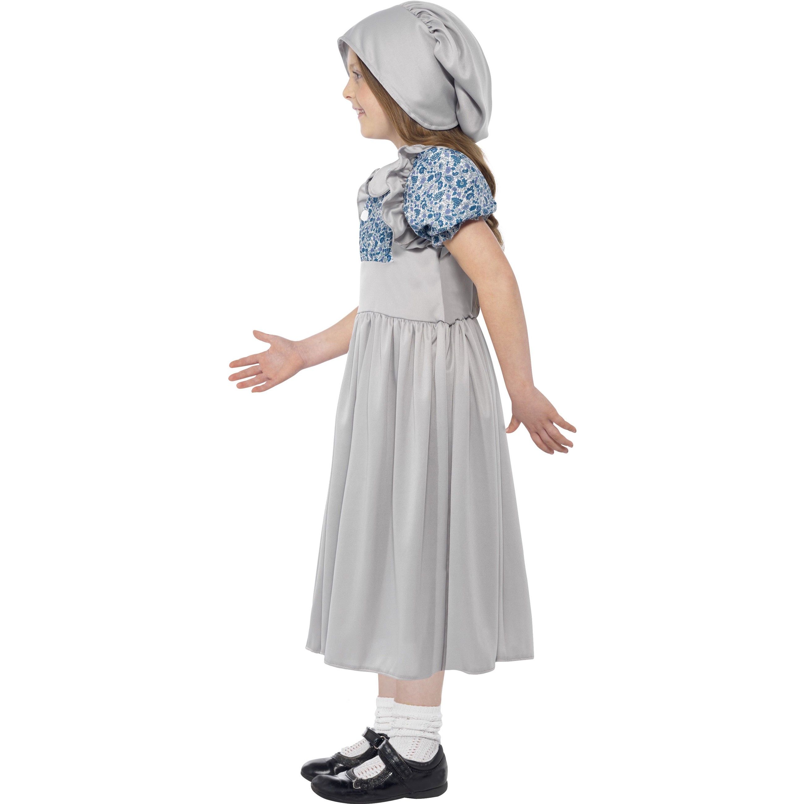 Viktorianisches Kleid Kinderkostüm Schulmädchen Historisches Kostüm Mittelalter 