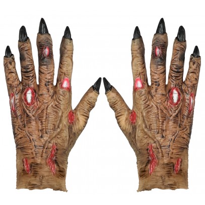 Zombie Handschuhe aus Latex 1