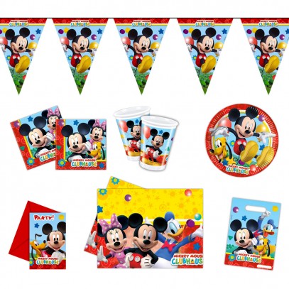 Mickey Mouse Kinderpartyset 54- teilig