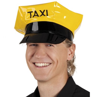 Taxifahrer Mütze gelb