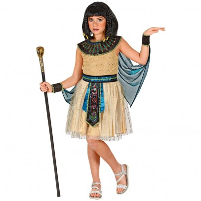 Ägyptische Herrscherin Kostüm für Mädchen