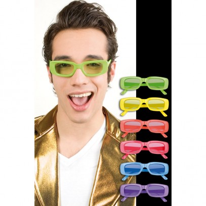 Partybrille Eddy neon in 6 Farben