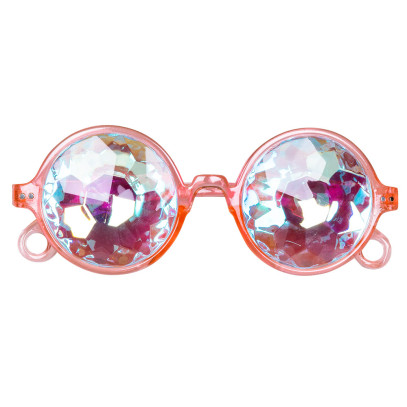 Kaleidoskop Partybrille rosa