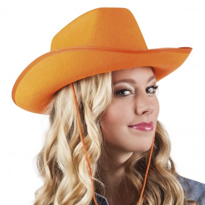 Cowgirl Hut orange