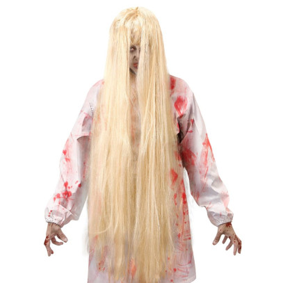 Horror Zombie Geister Perücke blond