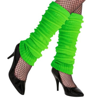 80er Beinstulpen neon-grün