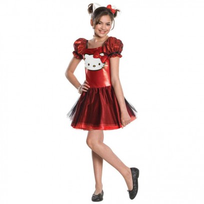  Hello Kitty Kostüm für Mädchen