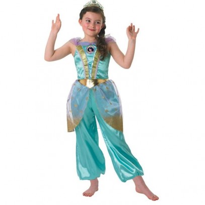 Jasmine(Aladdin) Kostüm Mädchen mit Diadem