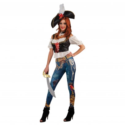 Anne Bonny Piraten Kostüm für Damen