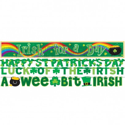 St. Patrick`s Day Banner Set 2,28m