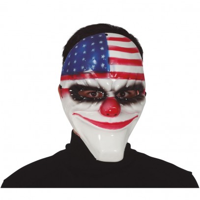 Horror USA Clown Maske