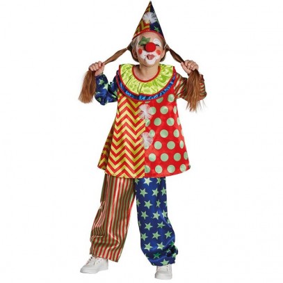Clown Kunterbunt Kinderkostüm