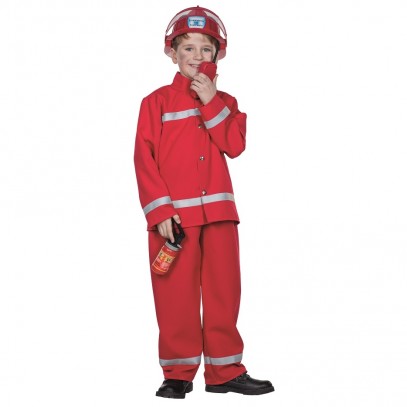 Feuerwehrmann Frederik Kinderkostüm