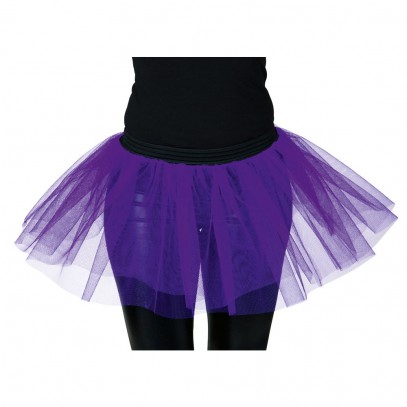 Tüllrock Petticoat violett