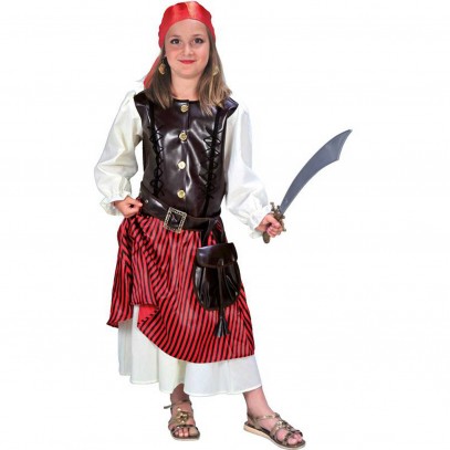 Piratenmädchen Anne Bonny Kostüm