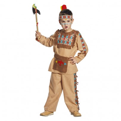 Indianer Fransen Kostüm für Jungen