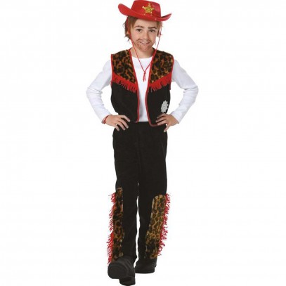 2 tlg. Kinder Cowboy Kostüm Jim