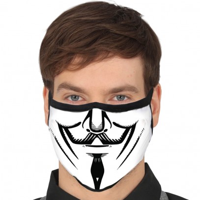 Nase-Mund-Maske Anonym