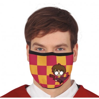 Mund-Nase-Maske Comic Harry für Erwachsene