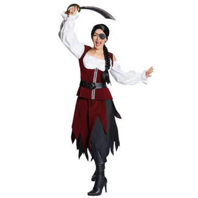 Piratin Magdalena Damenkostüm