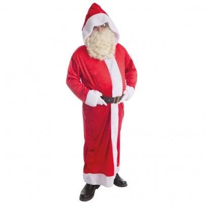 Nikolaus Santa Mantel Kostüm Classic