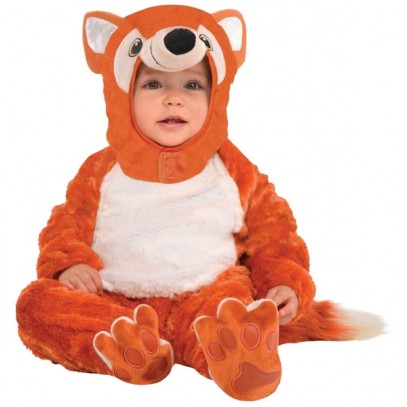 Flauschiges Fuchs Baby Kostüm