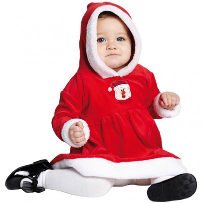 Little Miss Santa Weihnachtskleid für Kleinkinder