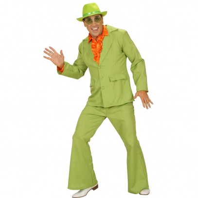 70er Jahre Party Boy Kostüm grün 1