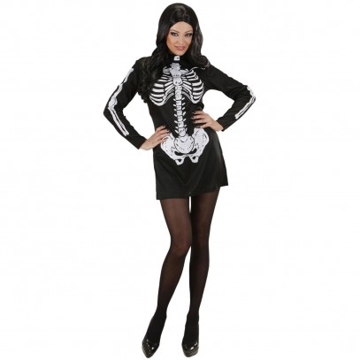 Sexy Skeleton Girl Kostüm