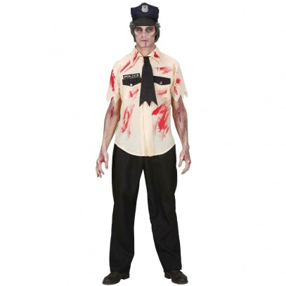 Zombie Polizist Kostüm