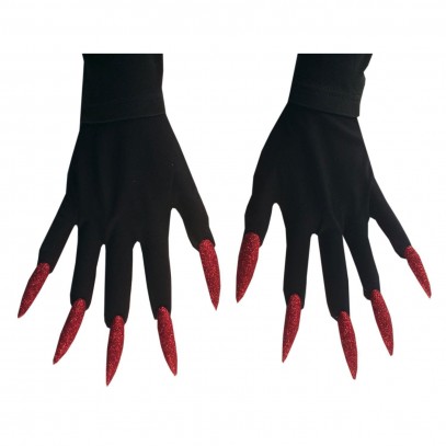 Scary Witch Handschuhe in 2 Farben