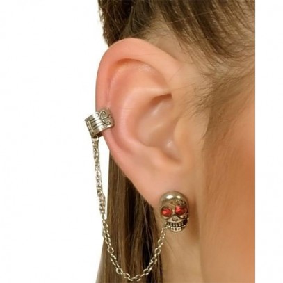 Totenkopf Juwelen Ohrring
