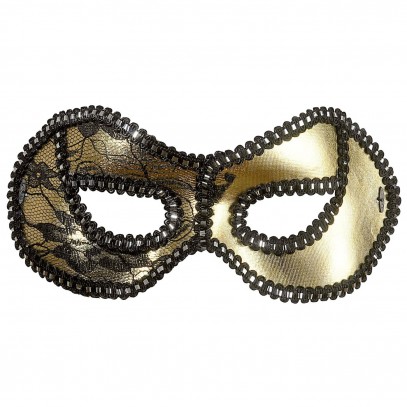 Barock Maskenball Augenmaske gold