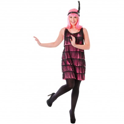 20's Pink Missy Flapper Kostüm