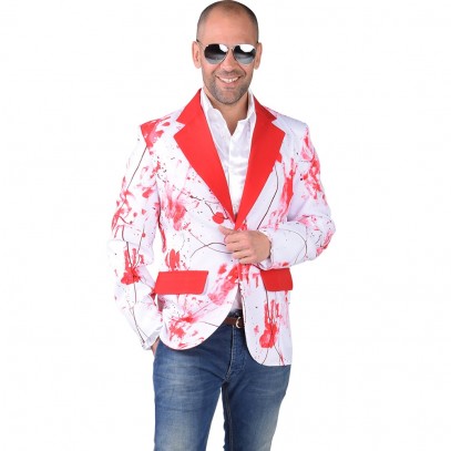 Bloody Jacket Halloween Kostüm für Herren