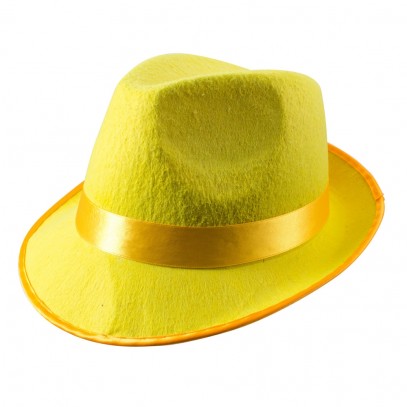 Party Fedora Hut gelb