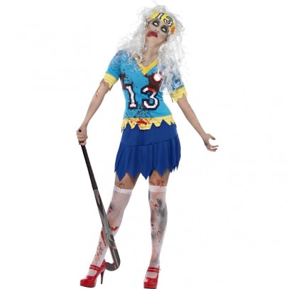 Horror Hockey Kostüm für Damen